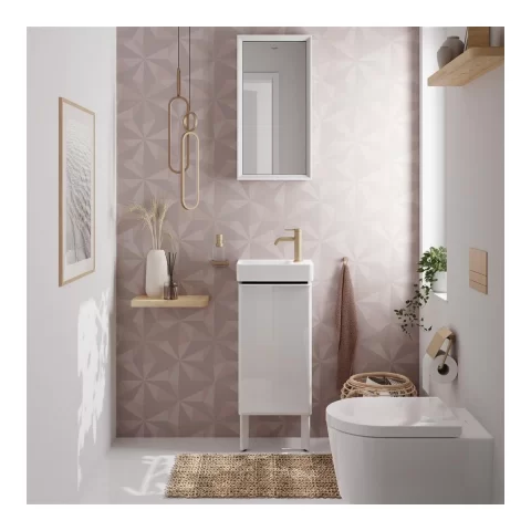 Vas wc Hansgrohe EluPura S AquaFall, fara capac, alb