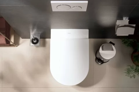 Hansgrohe EluPura Original S capac wc SoftClose alb 60148450