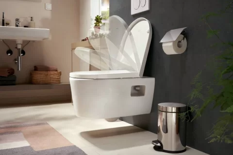 Hansgrohe EluPura Original S capac wc SoftClose alb 60148450