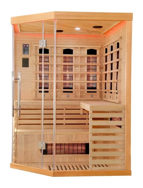 Sauna Sanotechnik Deluxe brad canadian 150x150xH200 cm cromoterapie
