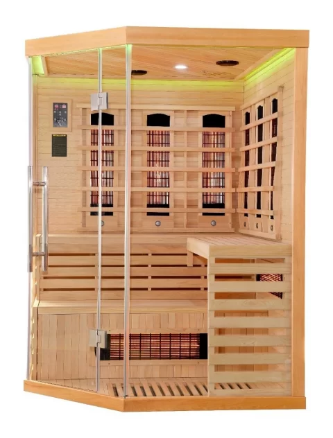 Sauna Sanotechnik Deluxe brad canadian 150x150xH200 cm cromoterapie