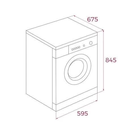 Uscator free-standing prin condensare cu pompa de caldura