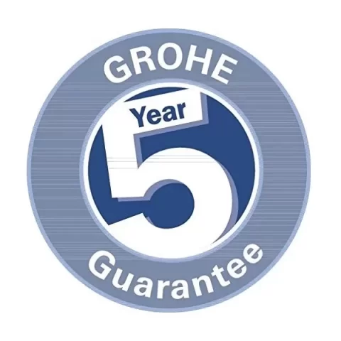 Baterie de dus incastrata cu termostat, rotunda, cu 2 iesiri, antracit mat (brushed hard graphite), Grohe Grohtherm SmartContro