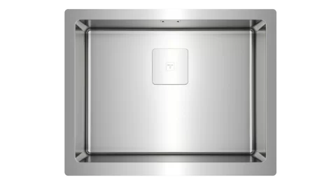 Chiuveta bucatarie Teka American Professional, front inox masiv, 595x468mm, adancime cuva 20cm, SilentSmart, inox