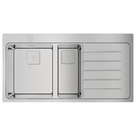 Chiuveta din inox Teka, 1000 x 520 mm, PureLine, Picurator dreapta, inox