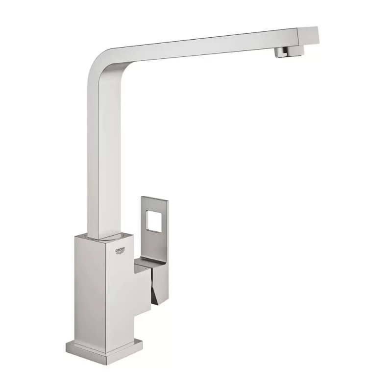Baterie bucatarie Grohe Eurocube crom periat Supersteel