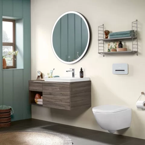 Set vas WC suspendat Villeroy&Boch Subway 3.0 CeramicPlus TwistFlush alb cu capac softclose