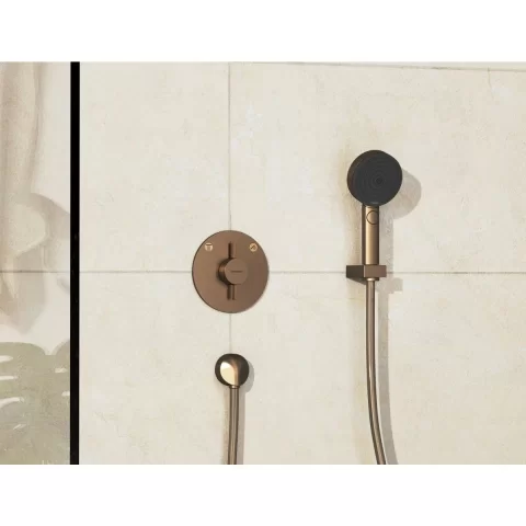 Hansgrohe DuoTurn S - Baterie încastrată pentru 2 consumatori, bronz periat