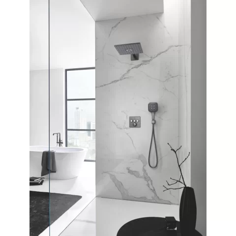 Grohe Grohtherm SmartControl baterie cadă-duș ascuns cu termostat Brushed Hard Graphite