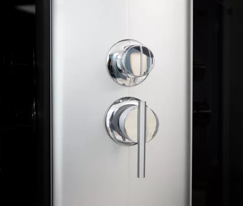 Cabina de dus completa, 120x80x210cm, colt dreapta 