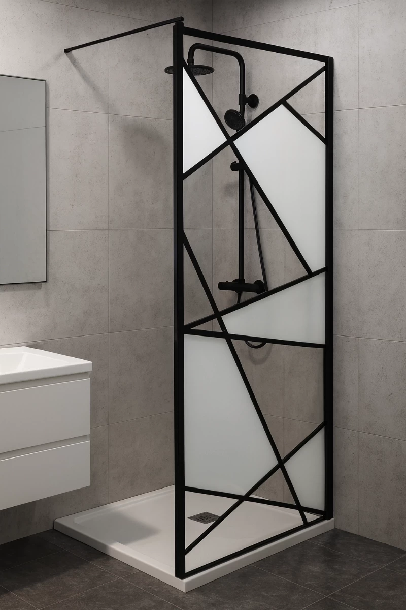 Paravan de dus Sanotehnick, 90 x 200cm