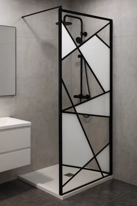 Paravan de dus Sanotechnik, 80 x 200cm