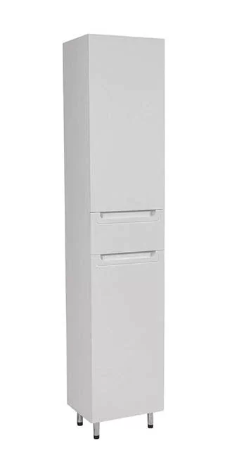 Dulap baie pe pardoseala 40 cm, model Omega, alb lucios