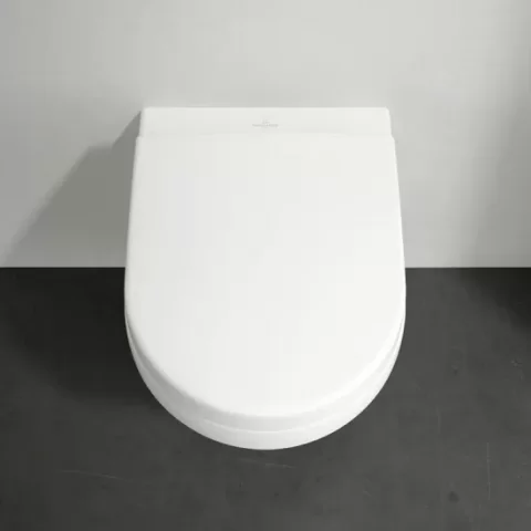 Set PROMO Villeroy&Boch Architectura vas WC Rimless Direct Flush si capac Soft Close 48x35xH34 cm