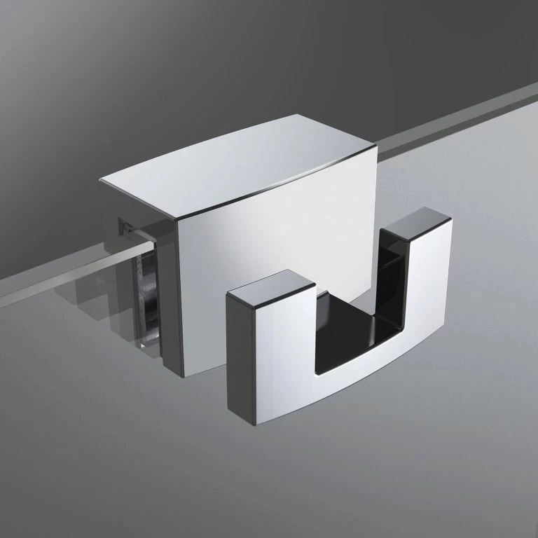 Cuier Radaway, cu fixare pe sticla