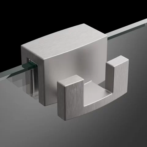 Cuier Radaway, cu fixare pe sticla