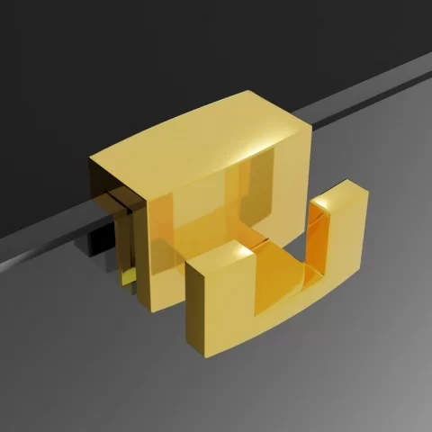 Cuier Radaway, cu fixare pe sticla