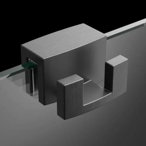 Cuier Radaway, cu fixare pe sticla