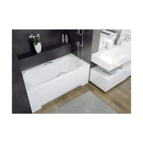 Besco Aria cada dreptunghiulară 150x70 cm alb