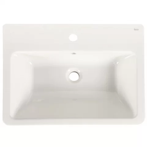 Chiuveta baie suspendata Roca Caserta 50x43 cm