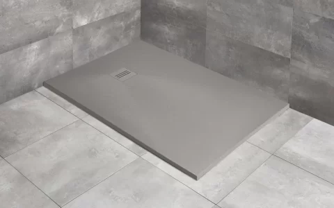 Cadita dus dreptunghiulara Radaway Kyntos F 160x90xH3 cm, decupabila