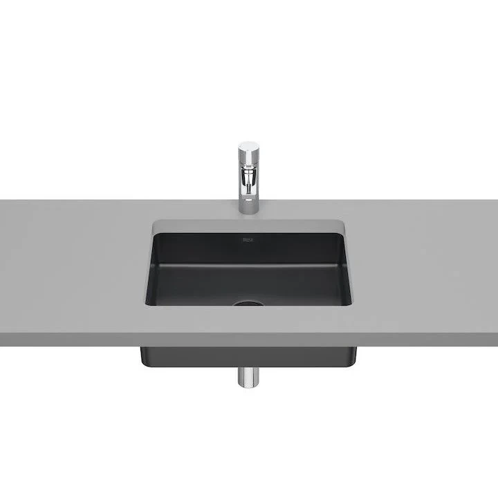 Lavoar baie sub blat, antracit Roca Inspira 50x39 cm