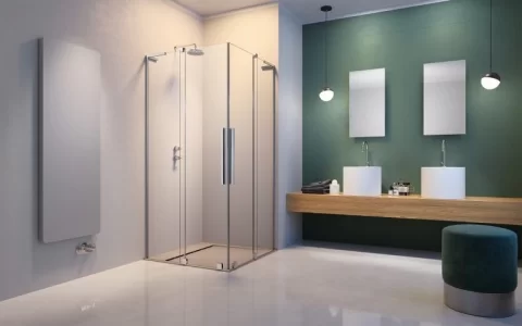 Cabina dus Radaway Furo SL KDD, 110x110xH200 cm, crom