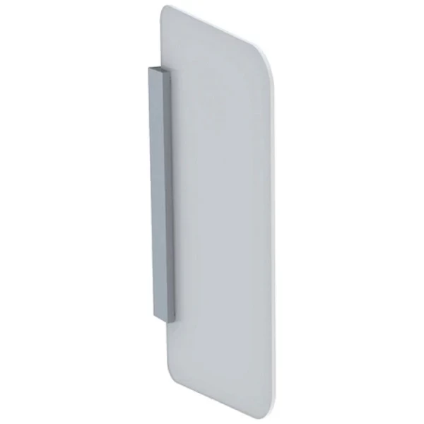 Geberit Separator pisoar 75x43 cm, sticla, alb