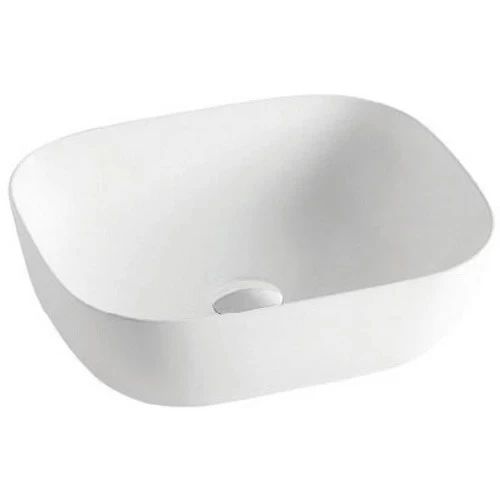 Lavoar baie pe blat Fluminia Crius White 46x32 cm