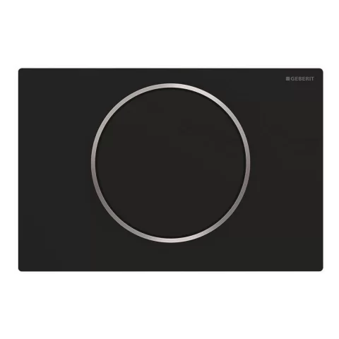 Clapeta actionare rezervor incastrat Sigma 10 Negru-Mat Easy to Clean