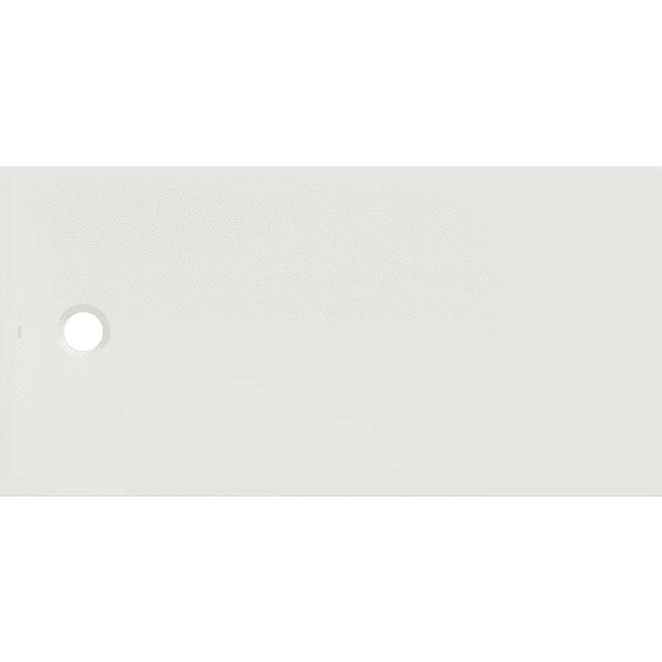 Cadita de dus Geberit CleanFloor30, 160x80x3.5 cm, alba mat