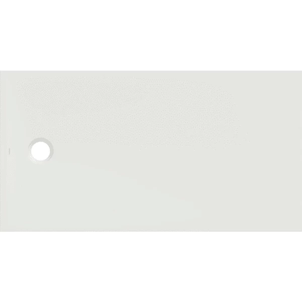 Cadita de dus Geberit CleanFloor30, 150x80x3.5 cm, alba mat