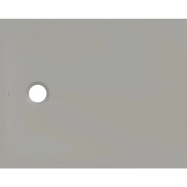 Cadita de dus Geberit CleanFloor30, 100x80x3.5 cm, gri mat