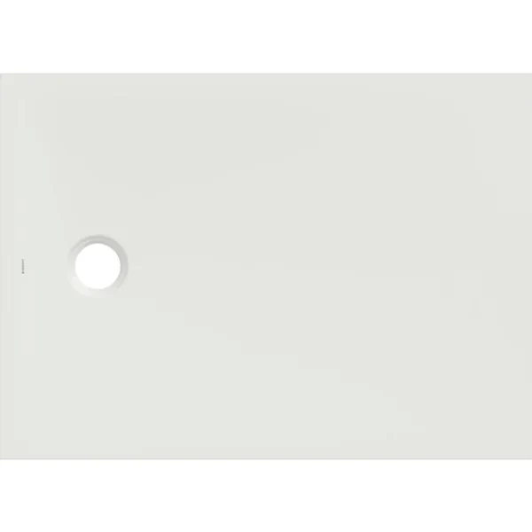 Cadita de dus Geberit CleanFloor30, 110x80x3.5 cm, alba mat