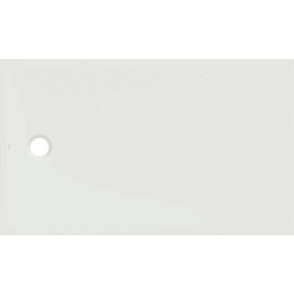 Cadita de dus Geberit CleanFloor30, 150x90x3.5 cm, alba mat