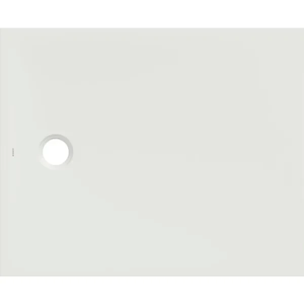 Cadita de dus Geberit CleanFloor30, 110x90x3.5 cm, alba mat