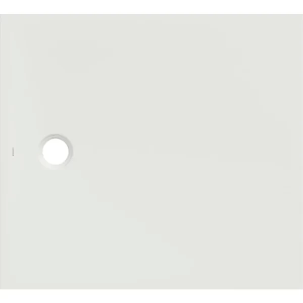 Cadita de dus Geberit CleanFloor30, 110x100x3.5 cm, alba mat