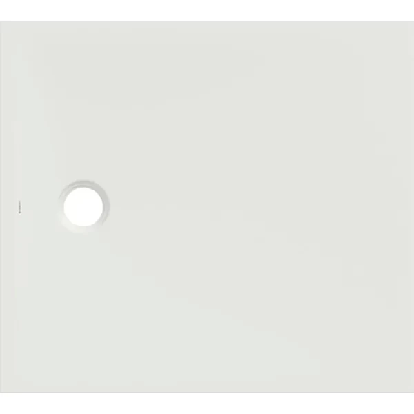 Cadita de dus Geberit CleanFloor30, 100x90x3.5 cm, alba mat