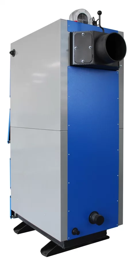 Centrala pe combustibil solid, (lemn, carbune), Fornello JOKER 42 kW, cu Ventilator si Automatizare