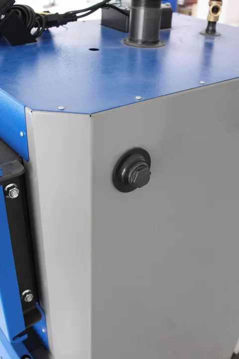 Centrala pe combustibil solid, (lemn, carbune), Fornello JOKER 42 kW, cu Ventilator si Automatizare