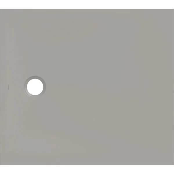 Cadita de dus Geberit CleanFloor30, 100x90x3.5 cm, gri mat
