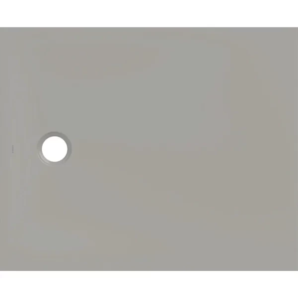 Cadita de dus Geberit CleanFloor30, 110x90x3.5 cm, gri mat