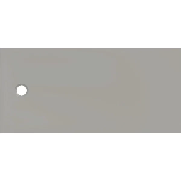 Cadita de dus Geberit CleanFloor30, 170x80x3.5 cm, gri mat