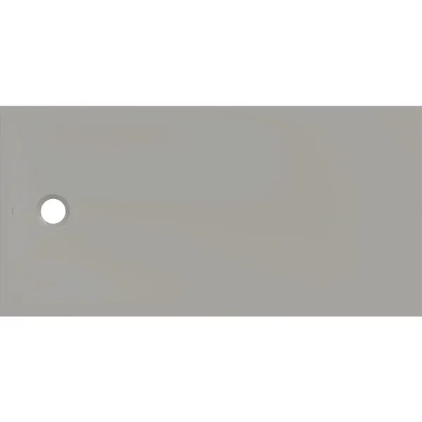 Cadita de dus Geberit CleanFloor30, 160x80x3.5 cm, gri mat