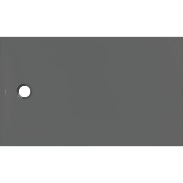 Cadita de dus Geberit CleanFloor30, 150x90x3.5 cm, grafit mat