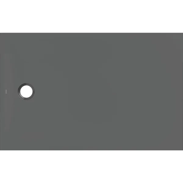 Cadita de dus Geberit CleanFloor30, 140x90x3.5 cm, grafit mat