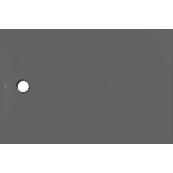 Cadita de dus Geberit CleanFloor30, 150x100x3.5 cm, grafit mat