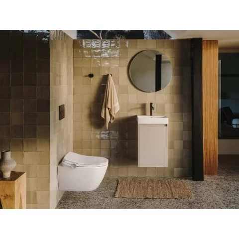 Vas WC Smart Roca In-Wash Ona, suspendat, 53x39x42.5 cm