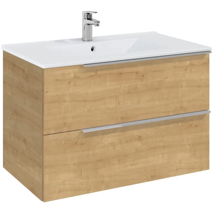 Set mobilier baie Roca Elegant Plus 80x46xH55 cm, bej