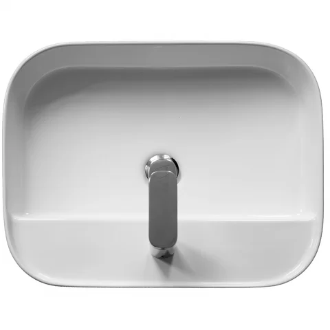 Lavoar baie pe blat, oval Fluminia Juno 55x45 cm